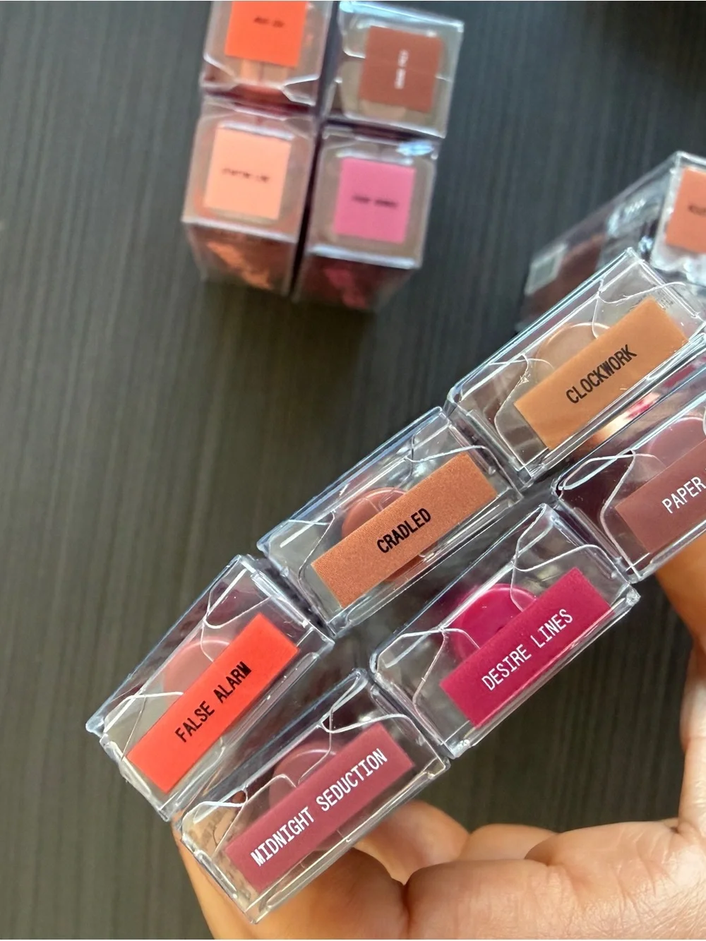 About face Lip Gloss -make up Set -